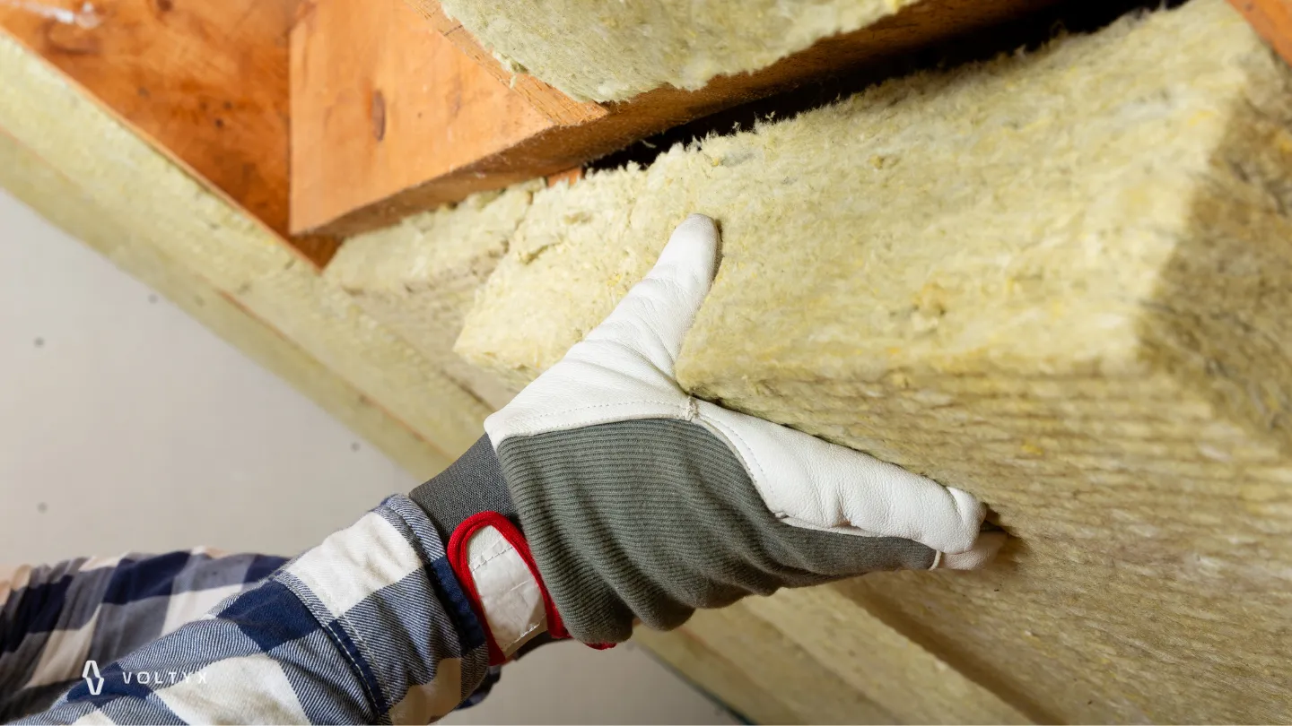 Crawlspace insulation
